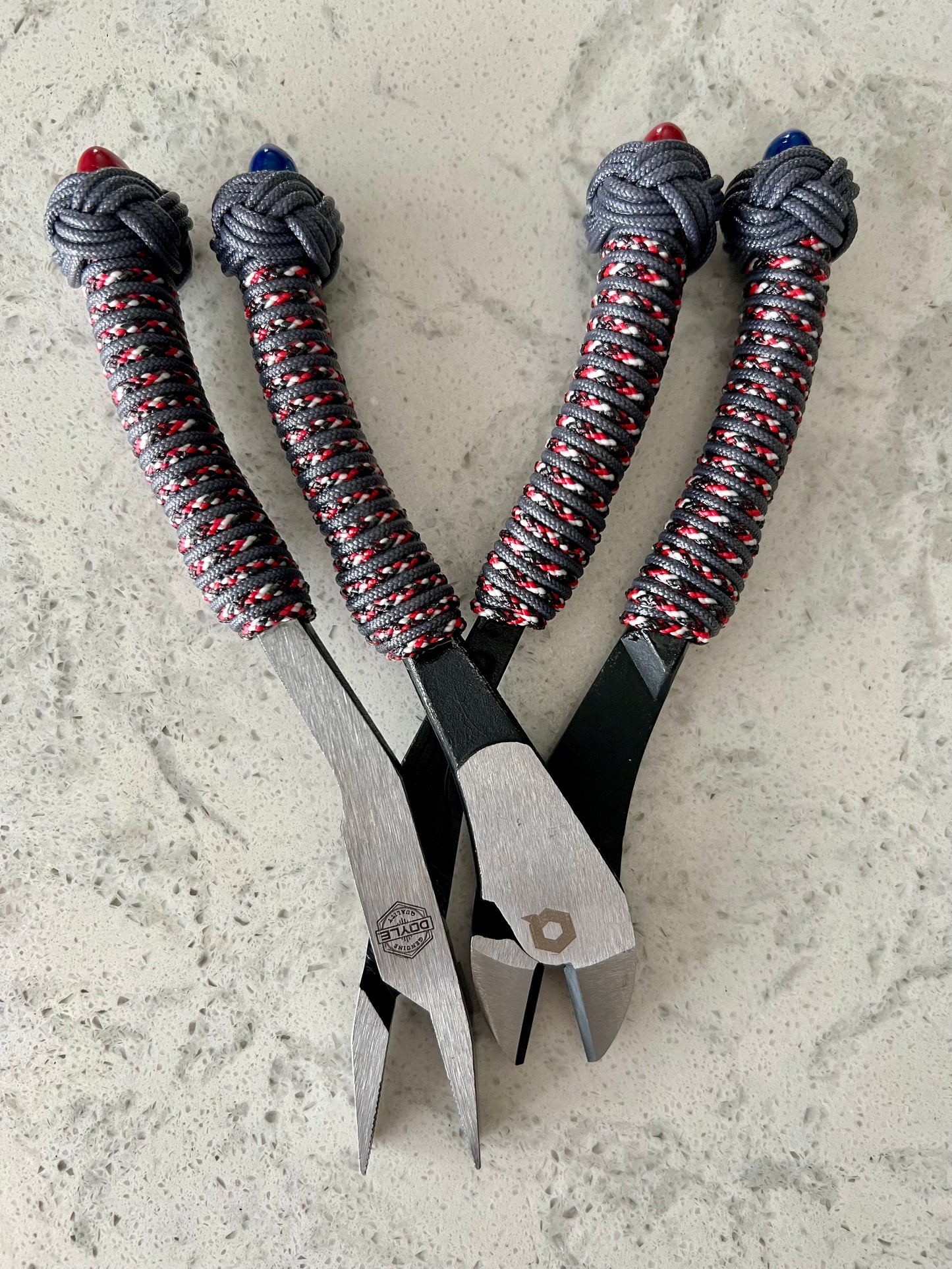 Grey & Red Plier Set