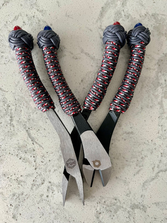 Grey & Red Plier Set